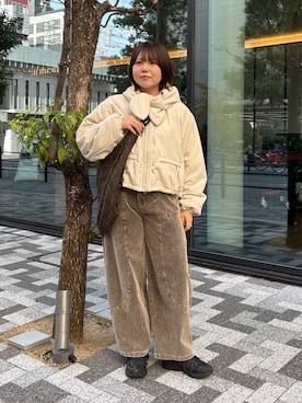 「冬コーデ」｜nagisaさん（レディース・154cm）の冬コーディネート