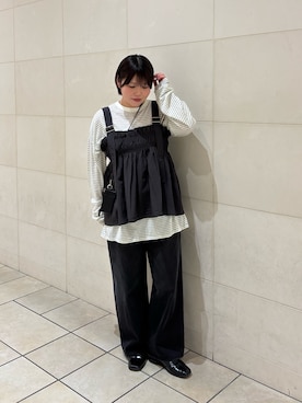 nagisaさん（レディース・154cm）の春コーディネート