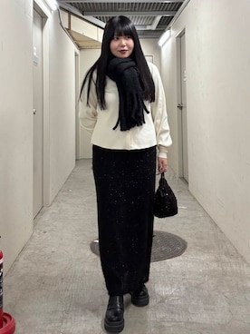 nagisaさん（レディース・154cm）の冬コーディネート