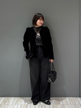 nagisaさん（レディース・154cm）の冬コーディネート