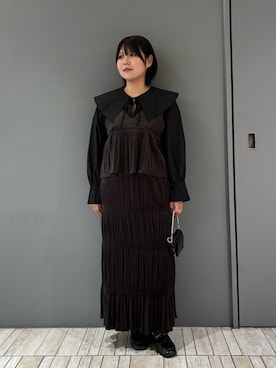 「アイテム（財布）」を使った、nagisaさん（レディース・154cm）の秋コーディネート