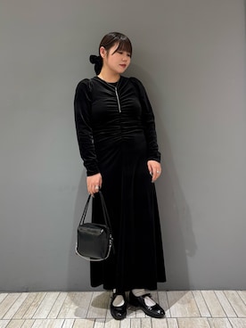 nagisaさん（レディース・154cm）の冬コーディネート