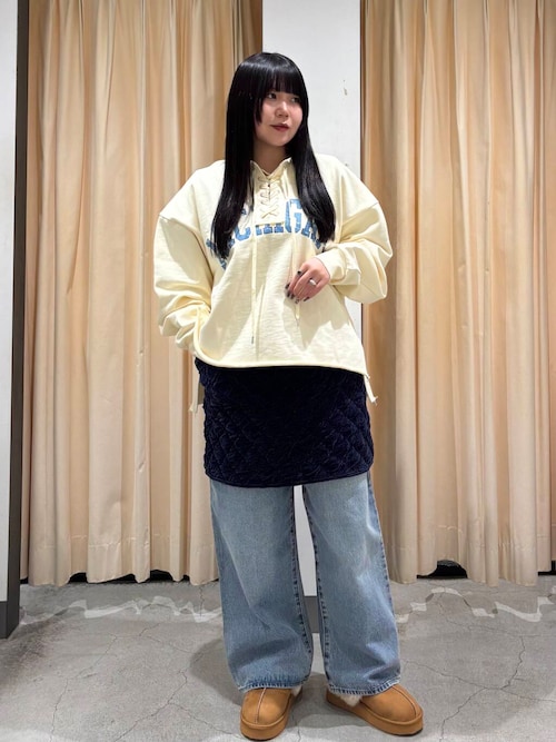 セール】レースアップロゴスウェット（スウェット）｜KBF