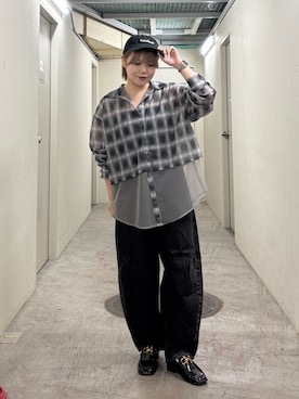 「アイテム（キャミソール）」を使った、nagisaさん（レディース・154cm）の夏コーディネート