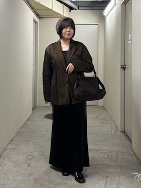 nagisaさん（レディース・154cm）の冬コーディネート