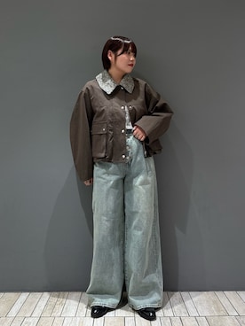 nagisaさん（レディース・154cm）の冬コーディネート