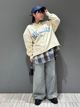 「アイテム（財布）」を使った、nagisaさん（レディース・154cm）の冬コーディネート