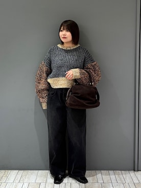 nagisaさん（レディース・154cm）の冬コーディネート