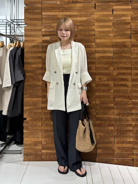 nagisaさん（レディース・154cm）の夏コーディネート