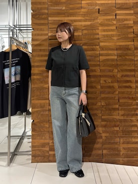 「KBF（ケイビーエフ）のアイテム（シューズ）」を使った、nagisaさん（レディース・154cm）の春コーディネート