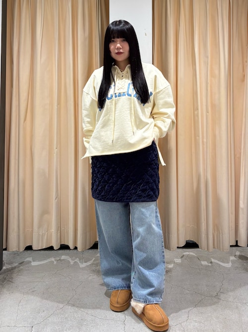 セール】レースアップロゴスウェット（スウェット）｜KBF