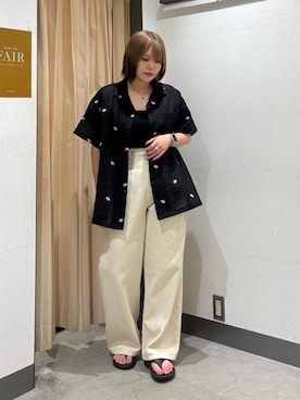 「SMELLY（スメリー）のアイテム」を使った、nagisaさん（骨格ストレート・レディース・154cm）の夏コーディネート