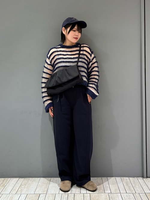 セール】シアーボーダーニット（ニット/セーター）｜KBF（ケイビーエフ