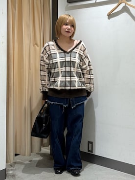 「アイテム（キャミソール）」を使った、nagisaさん（レディース・154cm）の秋コーディネート