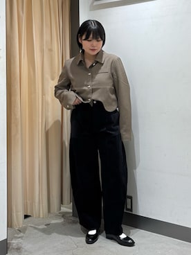 「アイテム（その他アウター）」を使った、nagisaさん（レディース・154cm）の秋コーディネート