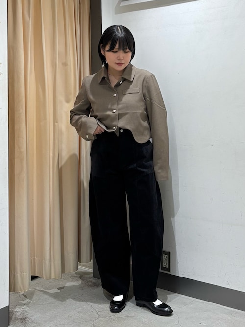 KBF ヘムカットジャケット ブラック KBF（ケイビーエフ）の「ヘムカットジャケット（その他アウター