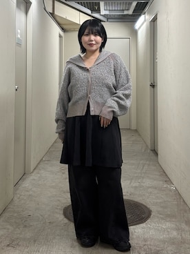 「アイテム（ワンピース）」を使った、nagisaさん（レディース・154cm）の秋コーディネート