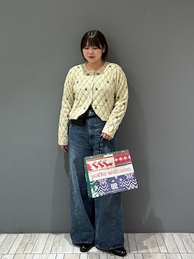 「アイテム（ベルト）」を使った、nagisaさん（レディース・154cm）の冬コーディネート