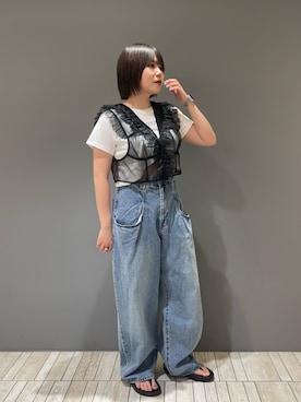 nagisaさん（レディース・153cm）の夏コーディネート