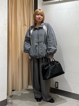 「アイテム（ブレスレット）」を使った、nagisaさん（レディース・154cm）の秋コーディネート