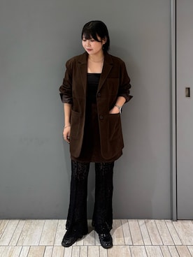 「アイテム（その他アウター）」を使った、nagisaさん（レディース・154cm）の秋コーディネート
