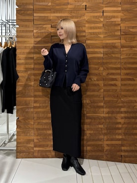 「RODE SKO（ロデスコ）のアイテム」を使った、nagisaさん（レディース・154cm）の秋コーディネート