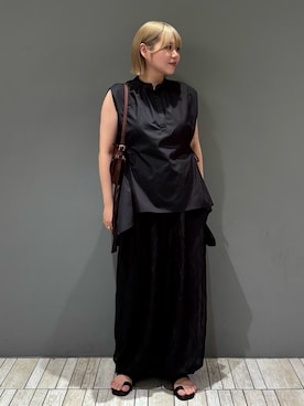 「SMELLY（スメリー）のアイテム」を使った、nagisaさん（骨格ストレート・レディース・154cm）の春コーディネート