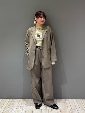 nagisaさん（レディース・154cm）の冬コーディネート