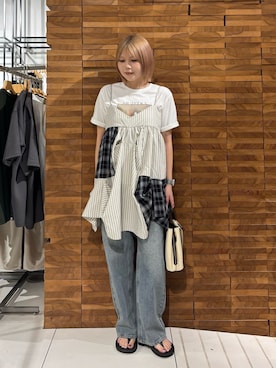 nagisaさん（レディース・154cm）の夏コーディネート