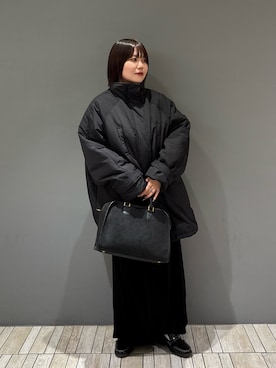「アイテム（ローファー）」を使った、nagisaさん（レディース・154cm）の秋コーディネート