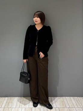 「アイテム（その他シューズ）」を使った、nagisaさん（レディース・154cm）の冬コーディネート