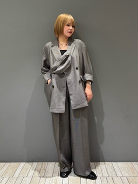 「アイテム（テーラードジャケット）」を使った、nagisaさん（レディース・154cm）の夏コーディネート