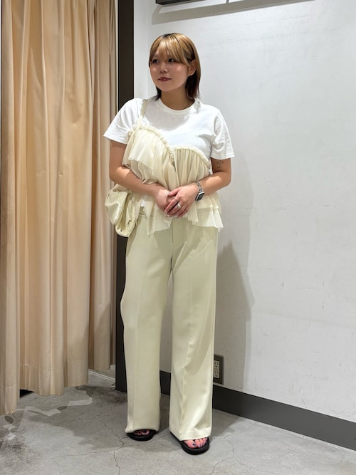 アシメフリルドッキングTEE