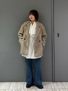 nagisaさん（レディース・154cm）の冬コーディネート