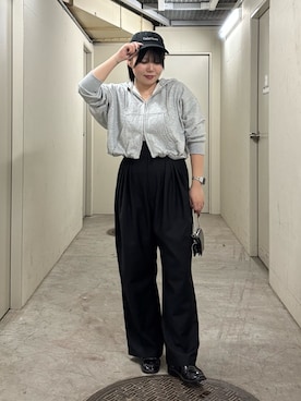 「アイテム（財布）」を使った、nagisaさん（レディース・154cm）の秋コーディネート