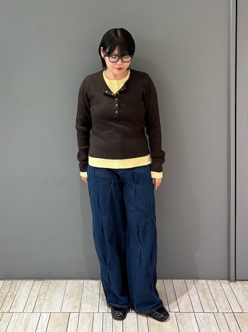 KBF タック WIDE デニム 36 KBF｜タックWIDEデニム | Rakuten Fashion(楽天ファッション／旧