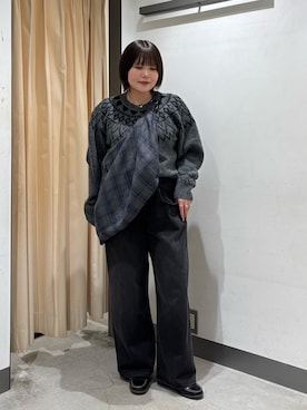 nagisaさん（レディース・154cm）の冬コーディネート