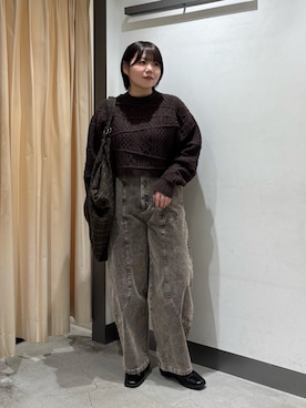 nagisaさん（レディース・154cm）の冬コーディネート