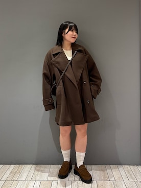 「アイテム（その他シューズ）」を使った、nagisaさん（レディース・154cm）の秋コーディネート