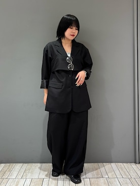 「イチ推しジャケットスタイル」｜nagisaさん（レディース・154cm）の秋コーディネート