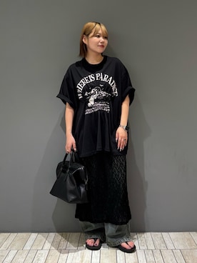 「OOFOS（ウーフォス）のアイテム」を使った、nagisaさん（骨格ストレート・レディース・154cm）の夏コーディネート