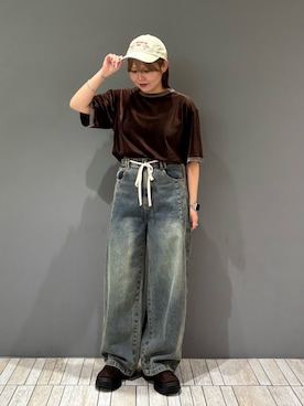 「アイテム（キャミソール）」を使った、nagisaさん（レディース・154cm）の夏コーディネート