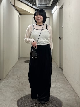 「アイテム（財布/小物）」を使った、nagisaさん（レディース・154cm）の秋コーディネート