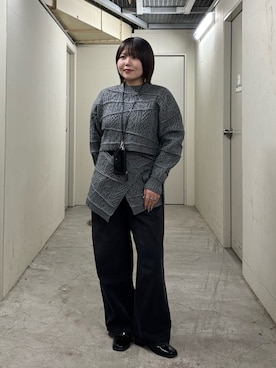 nagisaさん（レディース・154cm）の冬コーディネート