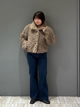 「アイテム（その他シューズ）」を使った、nagisaさん（レディース・154cm）の冬コーディネート