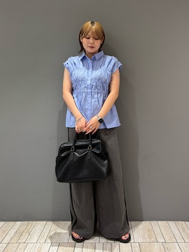 「KBF（ケイビーエフ）のアイテム」を使った、nagisaさん（レディース・154cm）の夏コーディネート