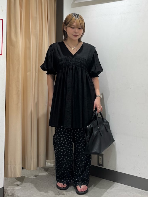 セール】2WAYシャーリングミニワンピース（ワンピース）｜KBF