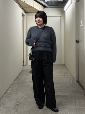 「アイテム（ニット/セーター）」を使った、nagisaさん（レディース・154cm）の秋コーディネート