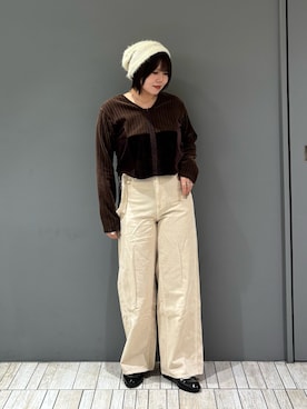 nagisaさん（レディース・154cm）の冬コーディネート