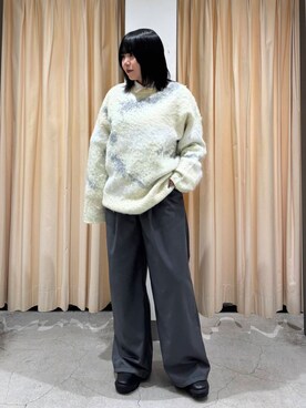 nagisaさん（レディース・154cm）の冬コーディネート